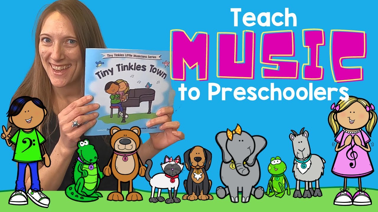 How to Teach Music to Preschoolers // Teach Preschool Piano // Teach