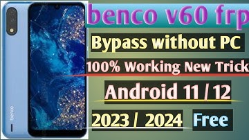 Lava benco v60 Frp bypass| Google Account Remove Without PC |Lava Benco Android 11 12 V60