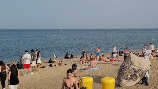 BARCELONA BEACH WALK SUMMER 2023 🏖️ 4K UHD