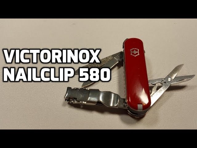 Victorinox | Nail Clip 580 Swiss Army Knife | Red