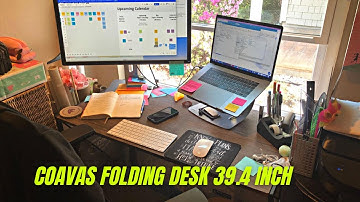Coavas Folding Desk 39.4 inch Review | Writing Computer Desk/Foldable Table/Home Office Desk