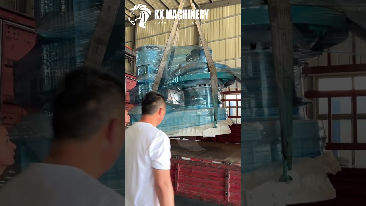 Wood Pellet Mill Shipped Out for Biomass Production 