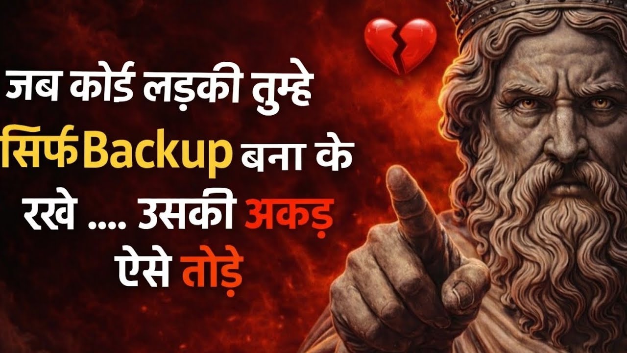 वो तुम्हें Option समझे? | Sigma Mindset Se उसकी अकड़ तोड़ो | Sigma Men Never Beg