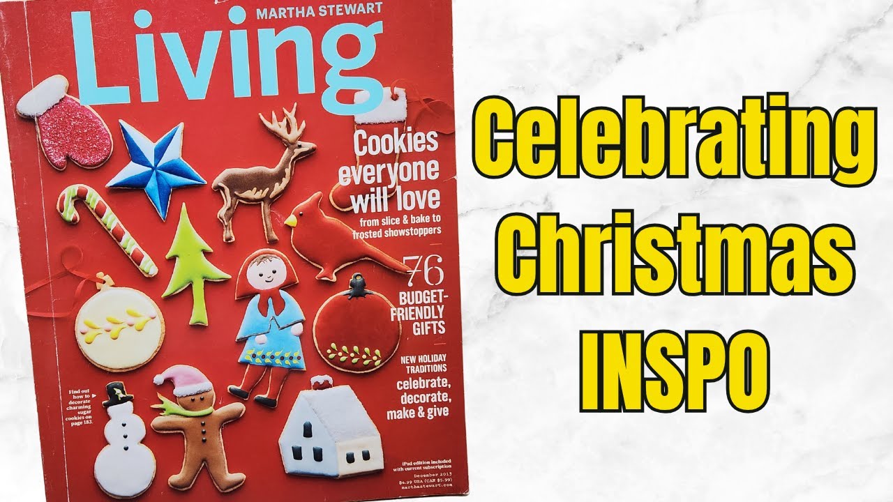 Martha Stewart Living Dec 2013 Christmas Magazine Flip Through (No Commentary)