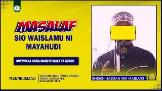 'SALAF IS NOT ISLAM, IT IS A JEWISH PLAN'|| IDENTIFYING THESE WORDS OF KUFR 'SALAF IS NOT ISLAM, IT IS A JEWISH PLAN'|| IDENTIFYING THESE WORDS OF KUFR