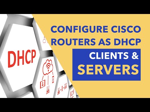 Video: Wie finde ich das DHCP auf meinem Cisco-Router?