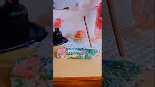 من الجبس منتهي السهوله هتعملي اشيك مبخره #diy #handmade #ترند #decopage #decoration #decor