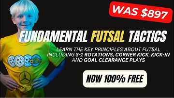 Fundamental Futsal Tactics: 3-1 Rotation #3