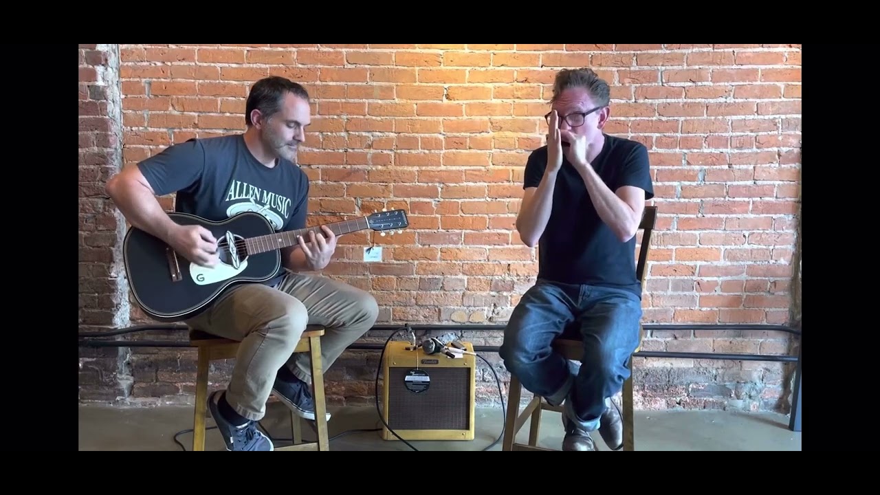 Legendary Shack Shakers’ Col. JD Wilkes blues harp /harmonica jam- gob iron stomp w/ the Gin Rickey