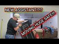 MOVING A HUGE SAFE!?!