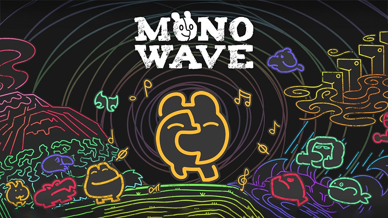 感情を伝播させて世界を癒す新感覚 2Dパズルアクション『MONOWAVE