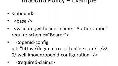 Azure API Management (APIM): Inbound & Outbound Policies Explained