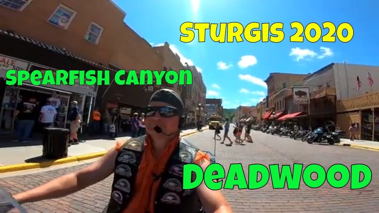 Sturgis Motorcycle Rally Trip, Day 4, Spearfish Canyon and Deadwood ...