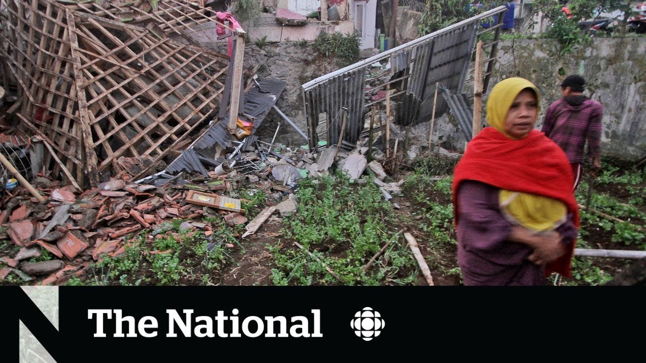 An Indonesian quake kills more than 160 people and injures hundreds