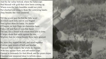 Wilfred Owen Spring Offensive (Video)