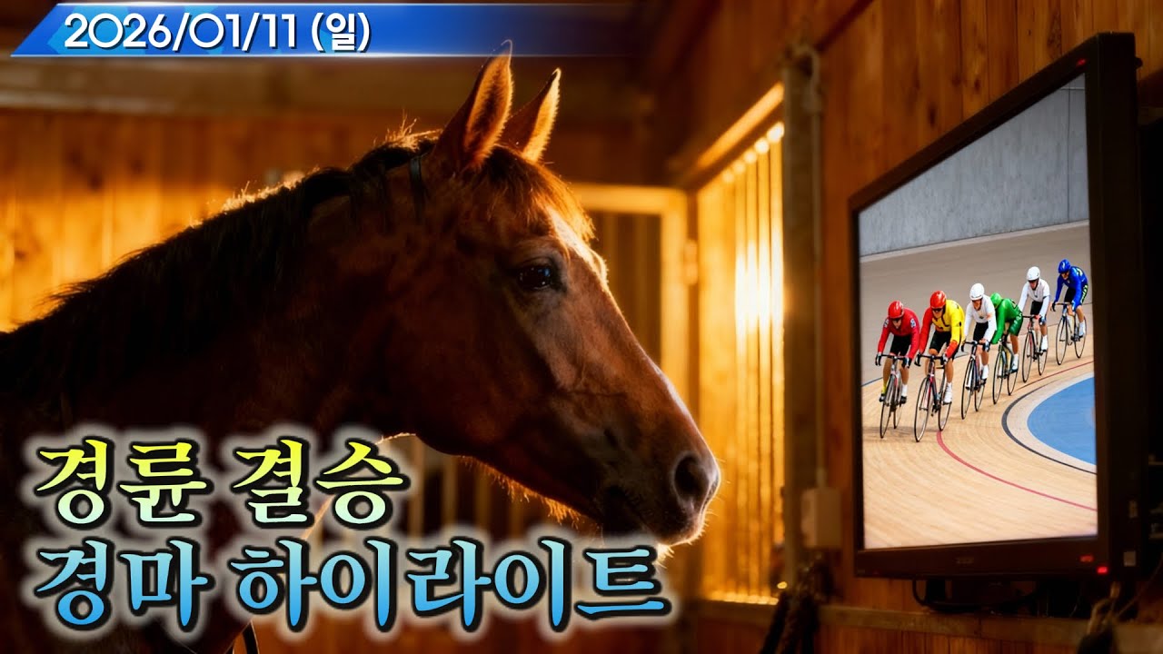 26/01/11 경륜 결승+경마 하이라이트 #경정 #경마 #경륜