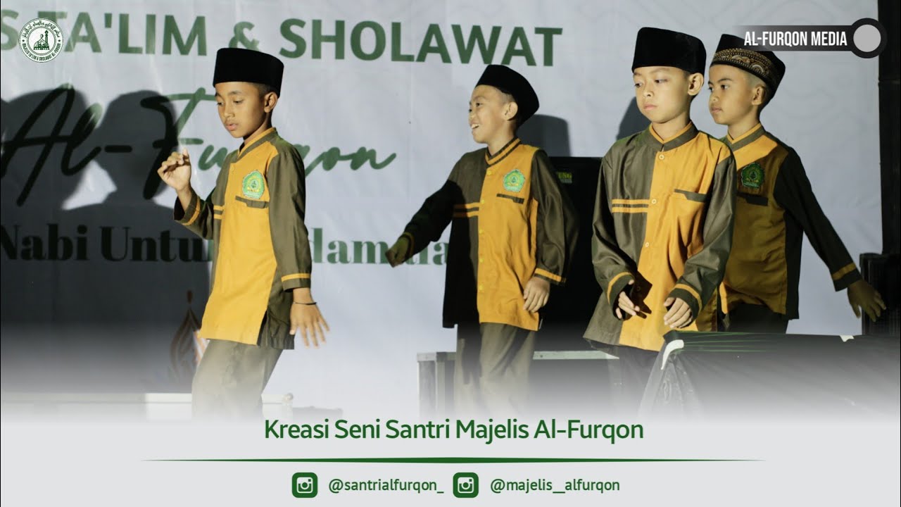 Kreasi Seni Santri Al-Furqon - Tarian | Rabbe Yebarik