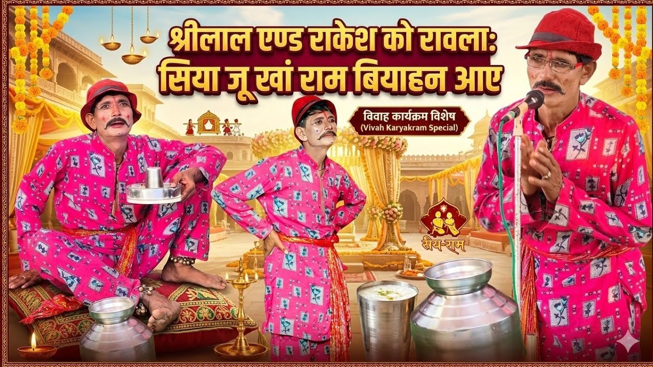 10 मार्च 2026💯होली स्पेशल विवाह कार्यक्रम🌺सिया जू खां राम बिही लियाऐ🌟श्रीलाल एन्ड राकेश रावला💐पार्टी