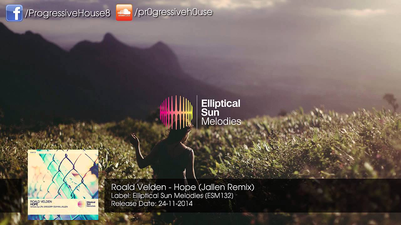 electronics Roald Velden - Hope (Jallen Remix)
