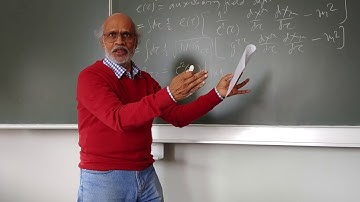 String Theory Lecture - 4 Part - 1/9 by Daya Shankar Kulshreshtha at Univ. of Oldenburg
