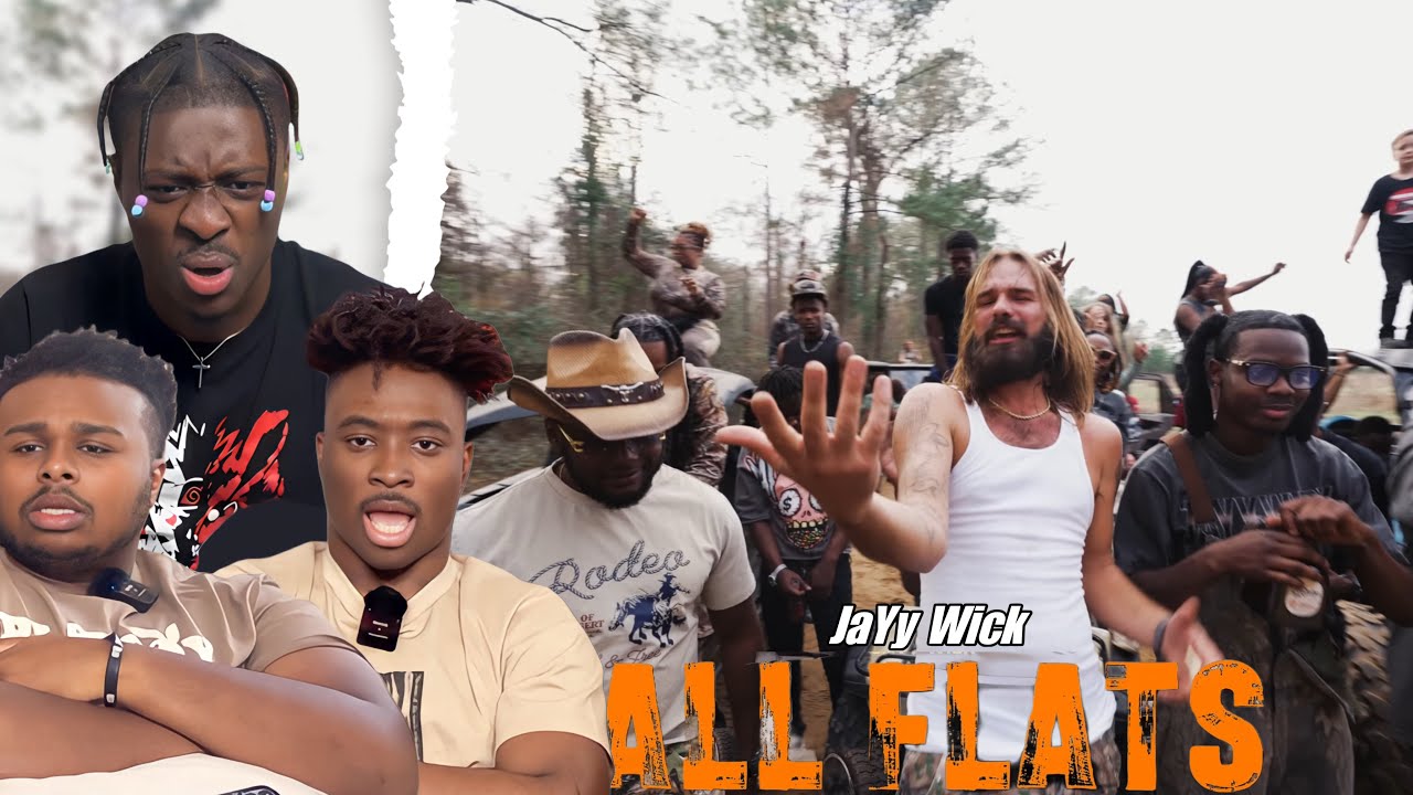 Реакция на клип JaYy Wick - ALL FLATS (Official Video)!