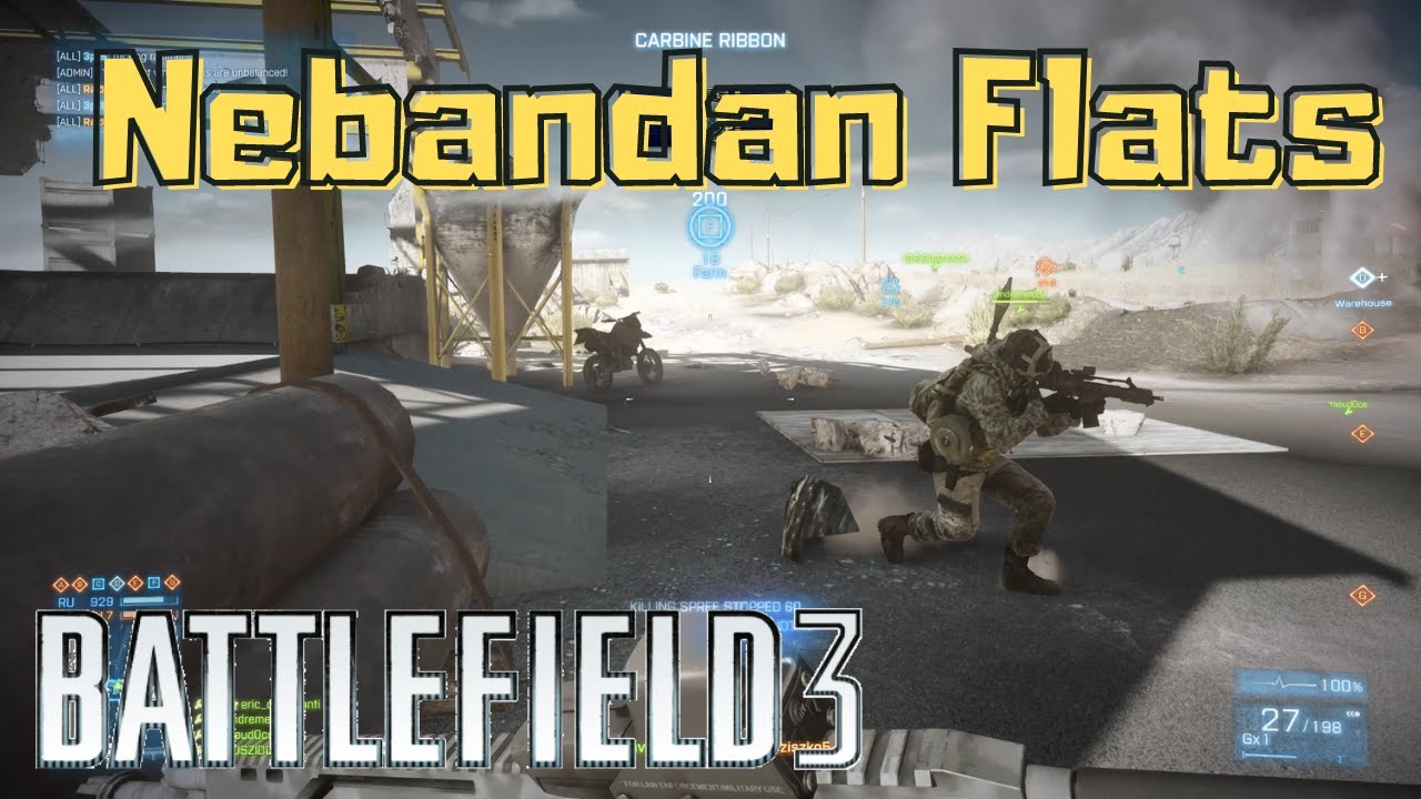 Battlefield 3 in 2021: Nebandan Flats Gameplay (No Commentary)