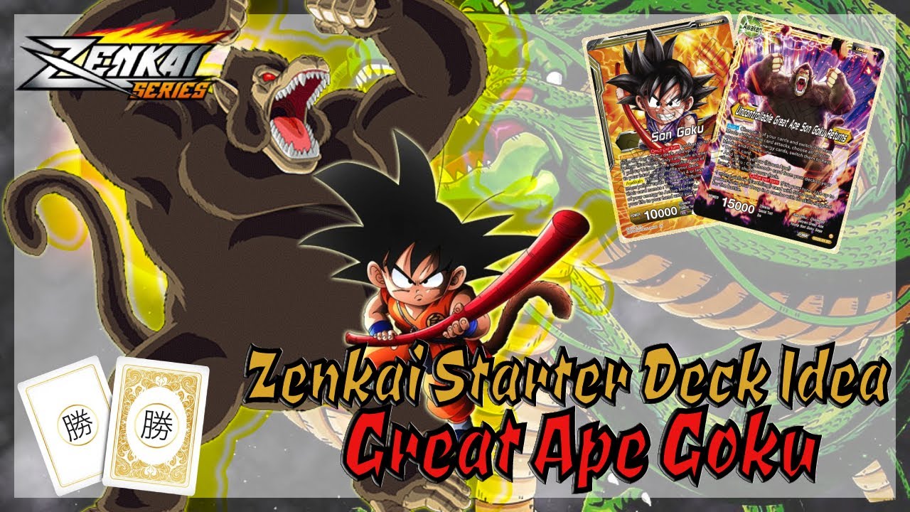 DBS-SD20 Great Ape Goku Deck Idea! KidKu .. KidKu everywhere - Dragon Ball Super Card Game