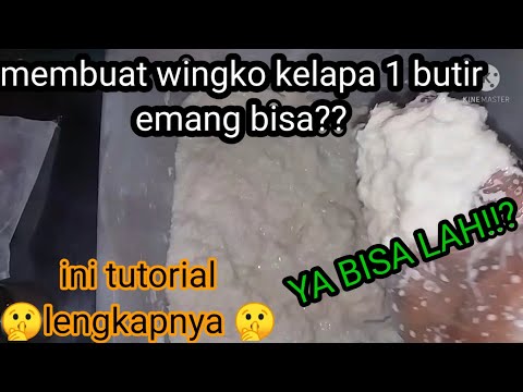Resep Wingko Babat 1 Butir Kelapa
