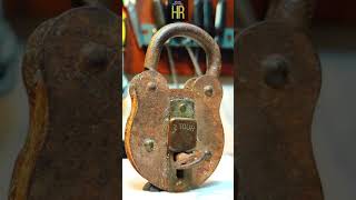 RESTORING a DESTROYED Padlock 🔐 #Shorts