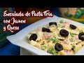 Ensalada de Pasta Fria con Jamon y Queso