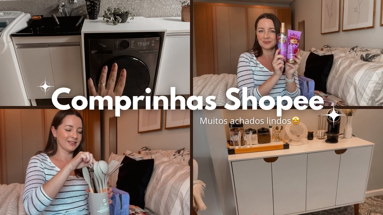 COMPREI MÓVEIS NA SHOPEE, ACHADINHOS BONS E BARATOS