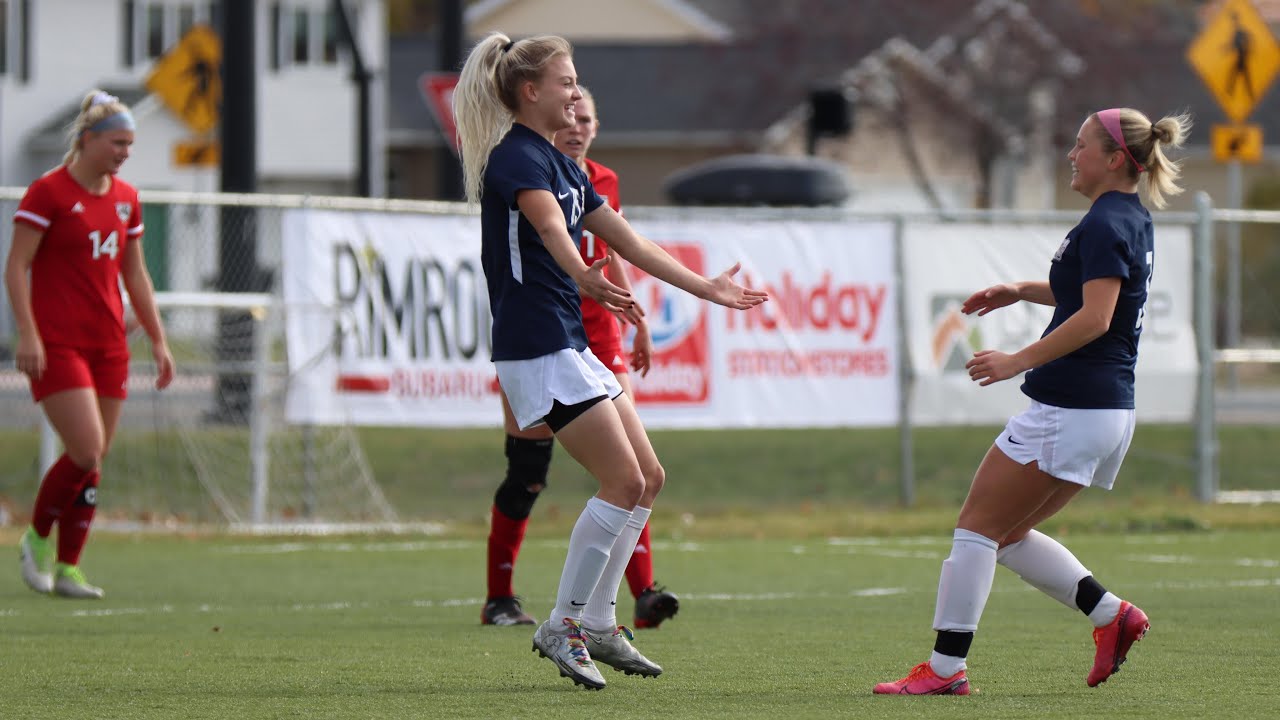 Liberty Palmer Goal MSUB Women's Soccer 10/28/2021 YouTube