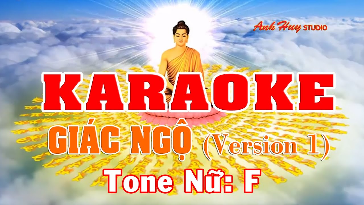 GIÁC NGỘ - Karaoke - Version 1 - Tone Nữ F