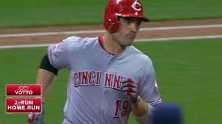 CIN@MIL: Votto's 25th homer gives Reds the lead