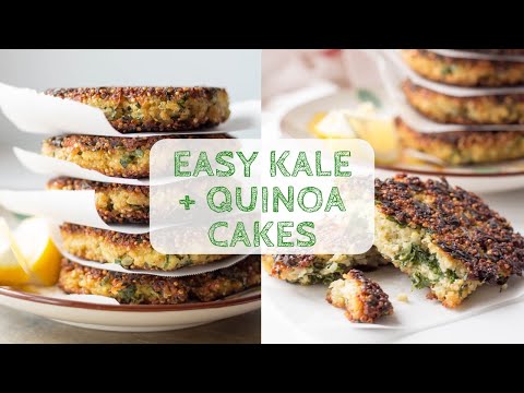 Quinoa Kale Patties Vegan