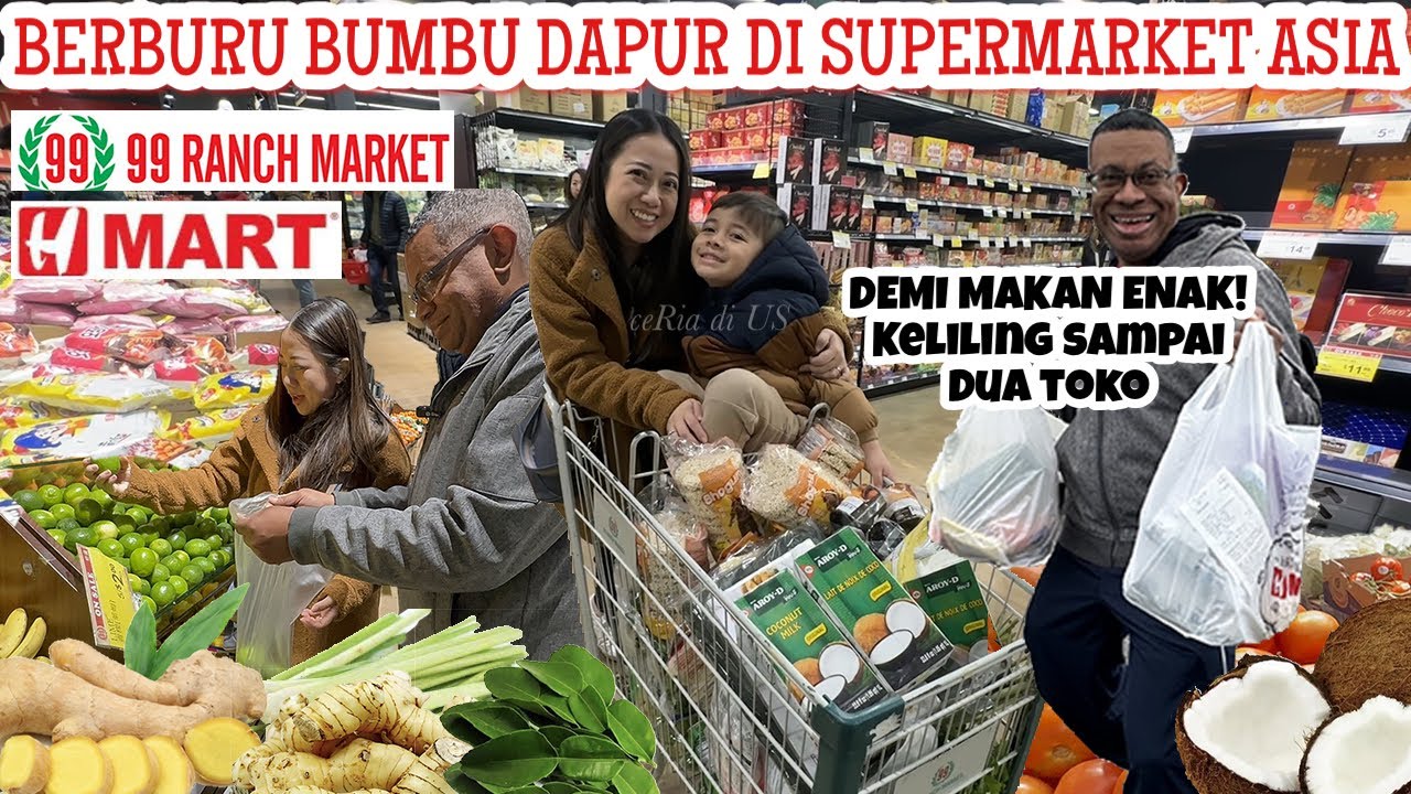 PERSIAPAN MASAK BUAT ACARA ULTAH ANAK|KELILING DUA TOKO ASIA DEMI KEBUTUHAN BUMBU MASAK & MAKAN ENAK