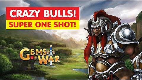 Gems of War Oracle Class Trial! One Shot ALL! Best Easy Team and Guide?