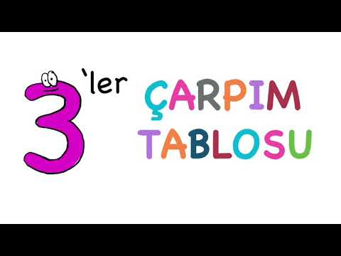 3’ler ÇARPIM TABLOSU - 10 TEKRAR