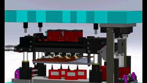 Pronic - In-Die Tapping unit - TKD unit Kinematic details