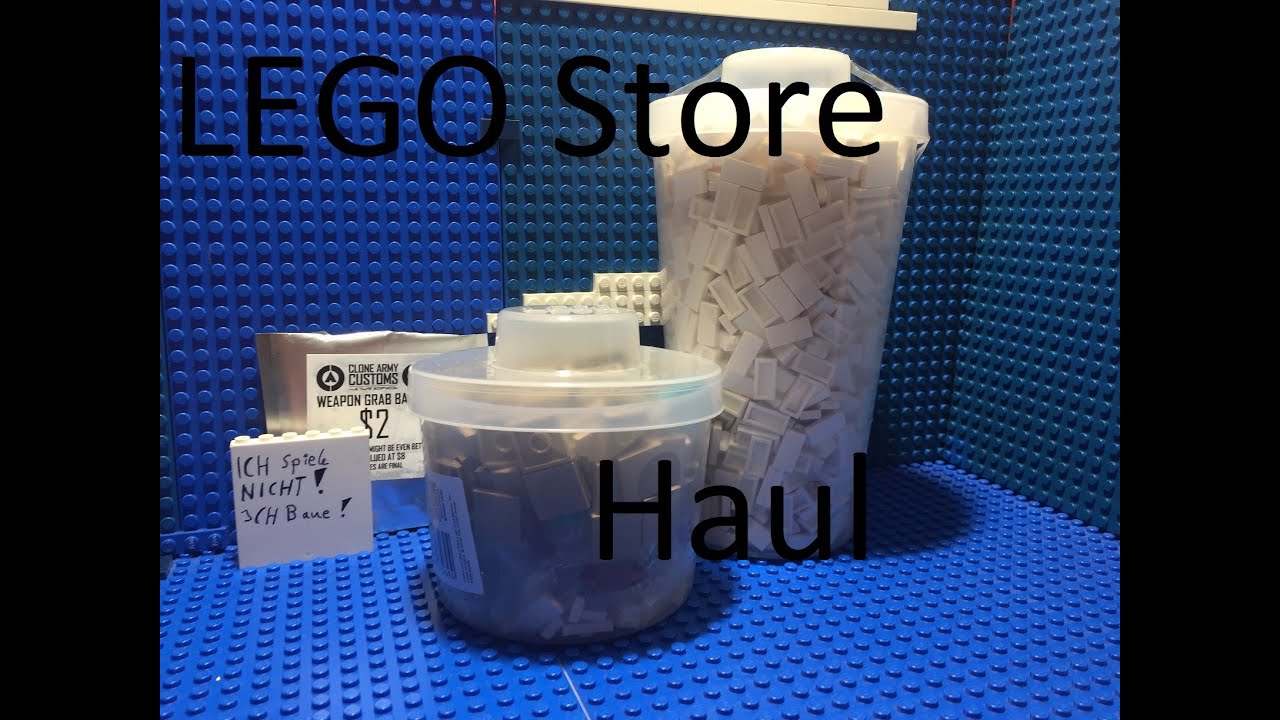 Die blauen Minuten / LEGO Store Leipzig HAUL / german
