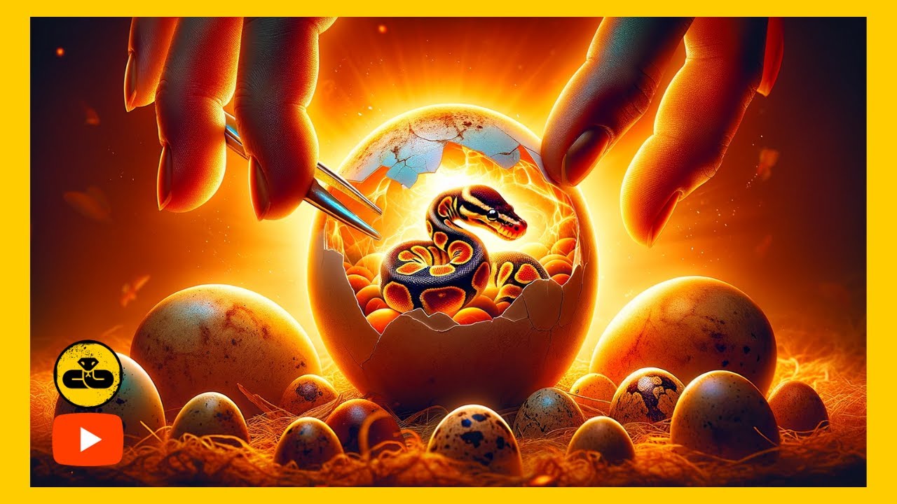 Unique hatchlings in our 1st egg cutting of 2024!