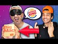 Guessing Fast Food Based on PACKAGING! (Food Challenge)