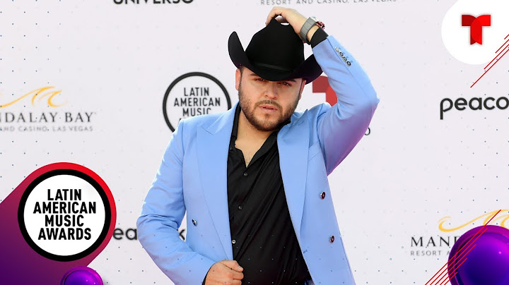Gerardo Ortiz en el PreShow de los Latin AMAs 2022 | Latin American Music Awards 2022