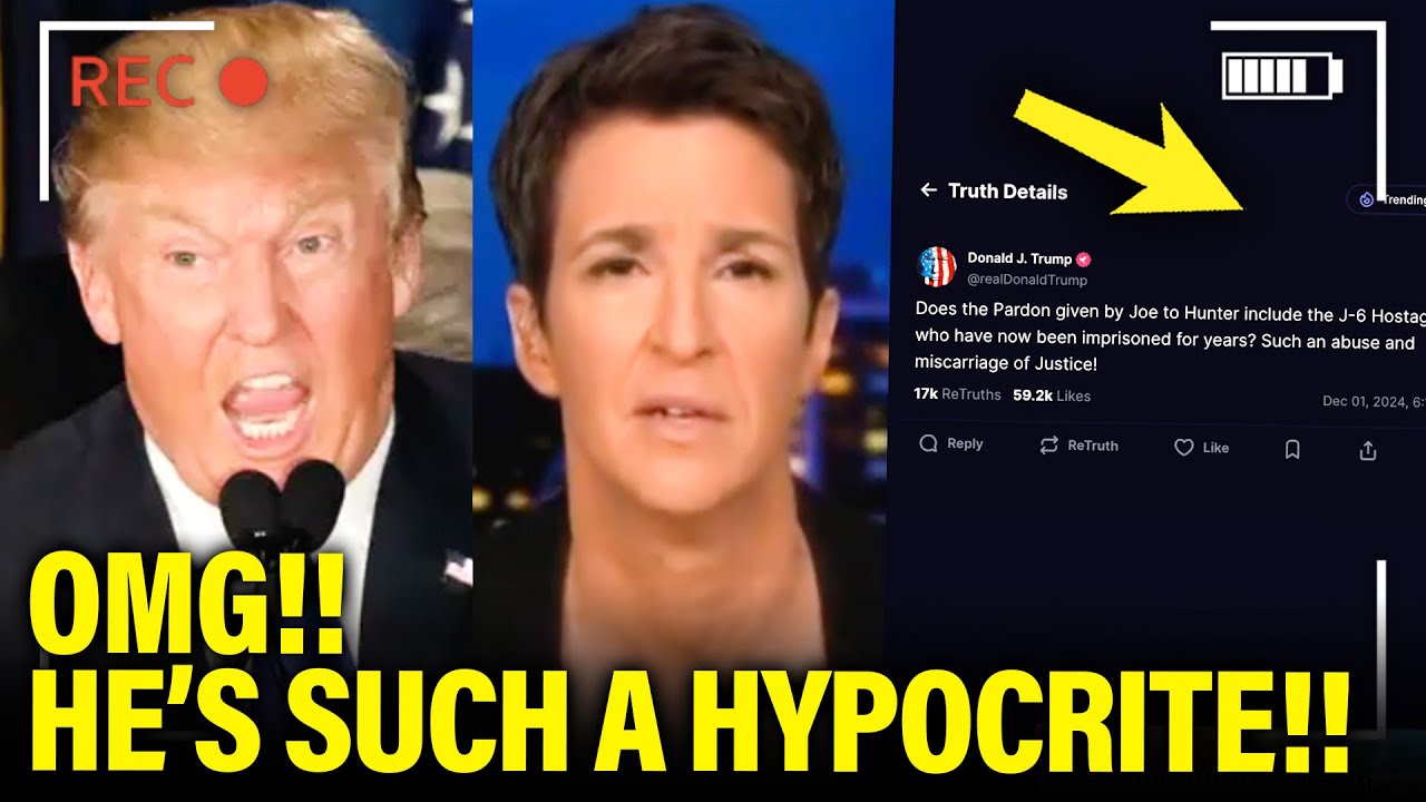 Maddow EXPOSES Trump's SHAMELESS HYPOCRISY