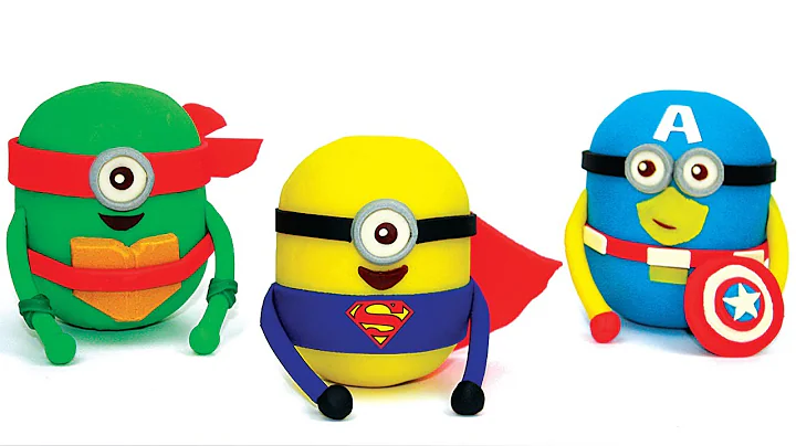 Minions Surprise Eggs Play-Doh. Part 3