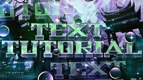 How to Make Abstract 3D Text On Android! - Ps Touch & Pixellab (Tutorial) - [Pt.2]