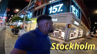 Typical Night in Stockholm Sweden