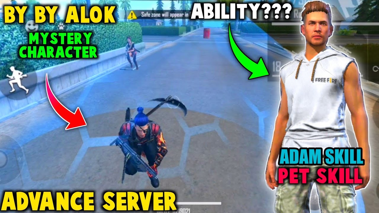 Mystery Character Ability Test|| New Pet Ability Test || Garena Free Fire