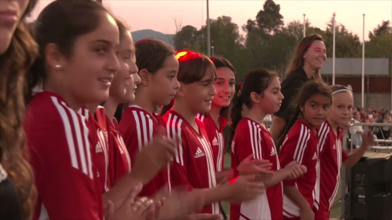 Més de 600 jugadors a la presentació dels equips del CF Mollet UE