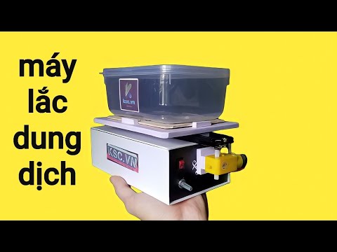 Video Cách làm máy lắc dung dịch, lắc bột sắt, muối ăn mòn -... - youtube